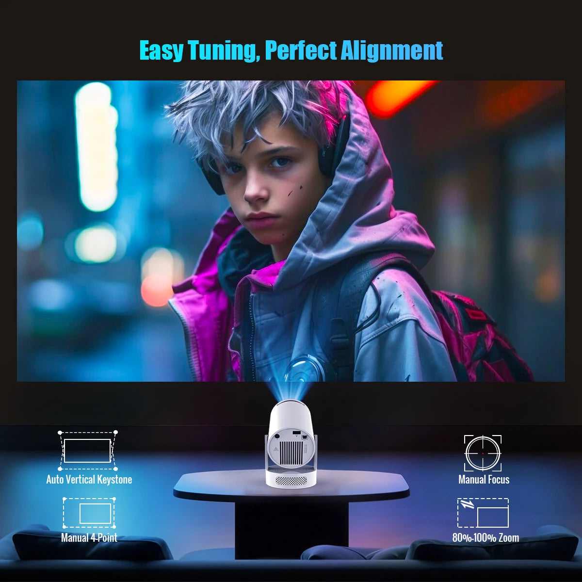 Vidéo Projecteur HY300 PRO